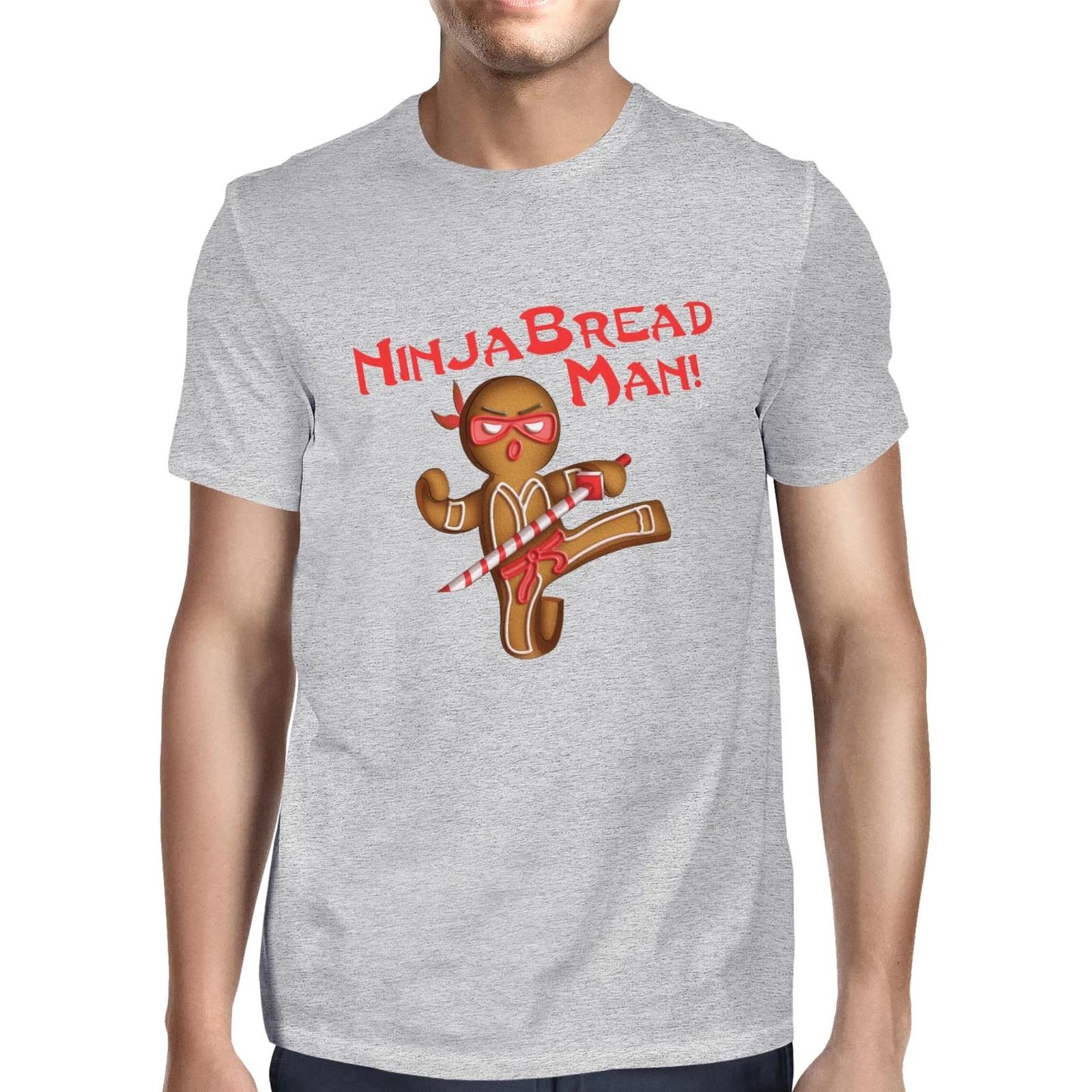 1Tee Mens Ninjabread Man T-Shirt XXXXL