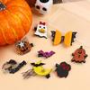FINGOOO Halloweenowe Akcesoria do Włosów Zestaw 8 Sztuk, Spinki do Włosów, Klipsy do Włosów, Ozdoby do Włosów, Cosplay, Kostiumy, Unisex, Urocze (Halloween A)