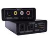 High Quality AV S-Video CVBS Converter Audio HDMI-compatible To S VIDEO+S S VIDEO Composite Switcher Adaptor Upscaler HD 3RCA 5