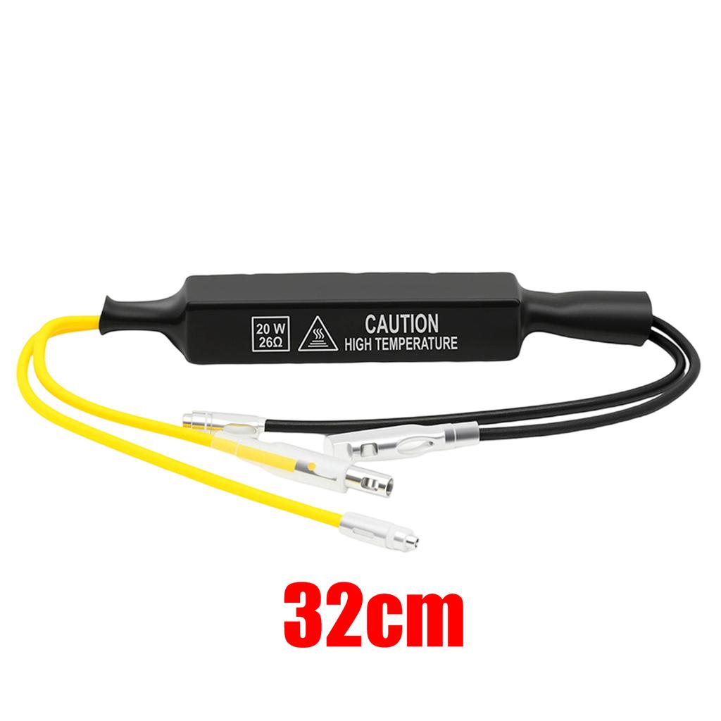 Indicator Load Resistor 12V 20W Solve Blinker Error 26 Ohm LED Turn Signal Lights Fault Decoder Motorcycle Flasher Accessories