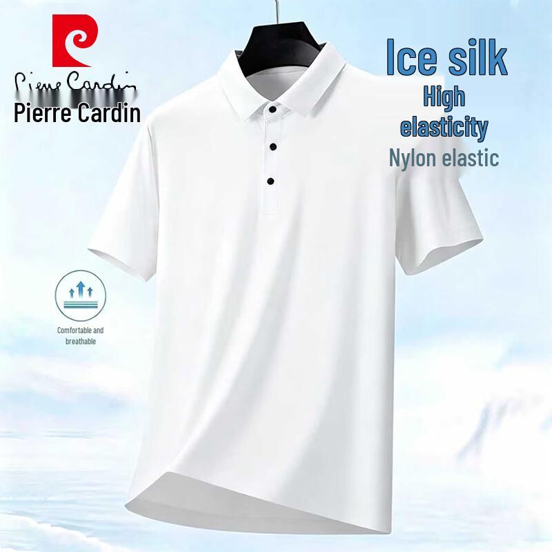 

Pierre Cardin Men s Summer Lightweight Breathable Polo T-Shirt L