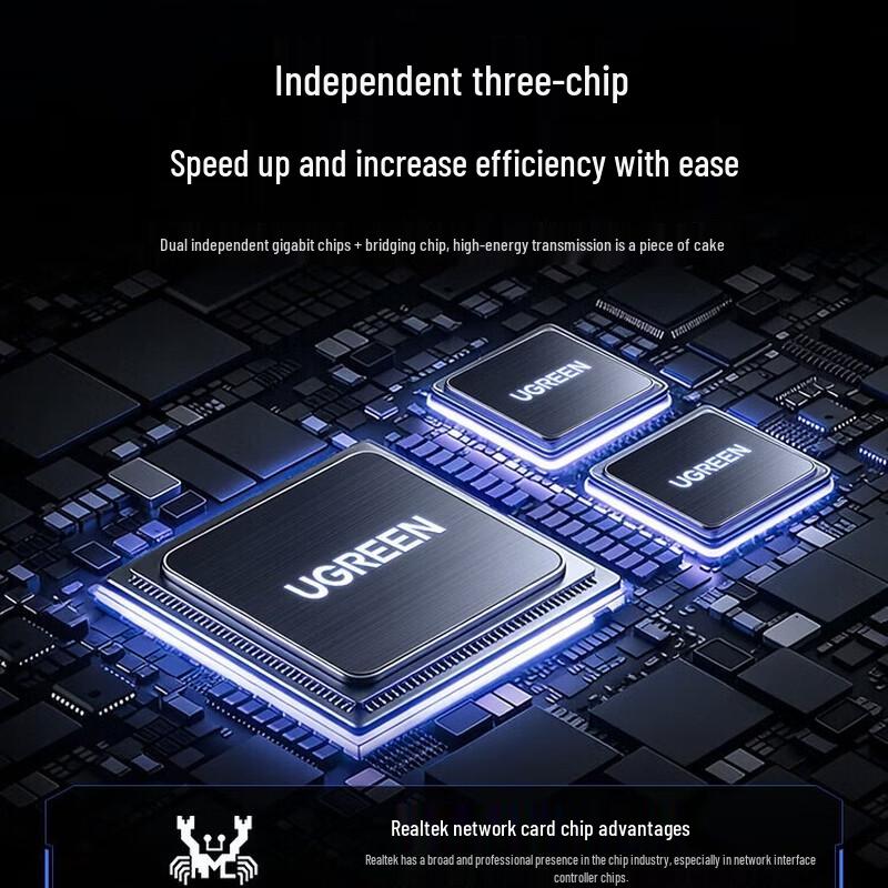 Ugreen Dual Gigabit PCIe Ethernet Network Card (CN Version)