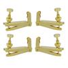 4 stk/sett metall finstemmer fiolintilbehør for 4/4 3/4 fiolin metallstrengjustering Nikkelbelagt antirust