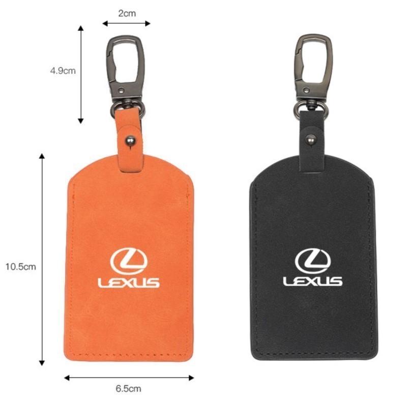 Suede Leather Car Smart NFC Card Key Case Full Cover Shell Holder Protector For Lexus CT ES GS NX IS250 CT200h IS300h ES300hBD6 