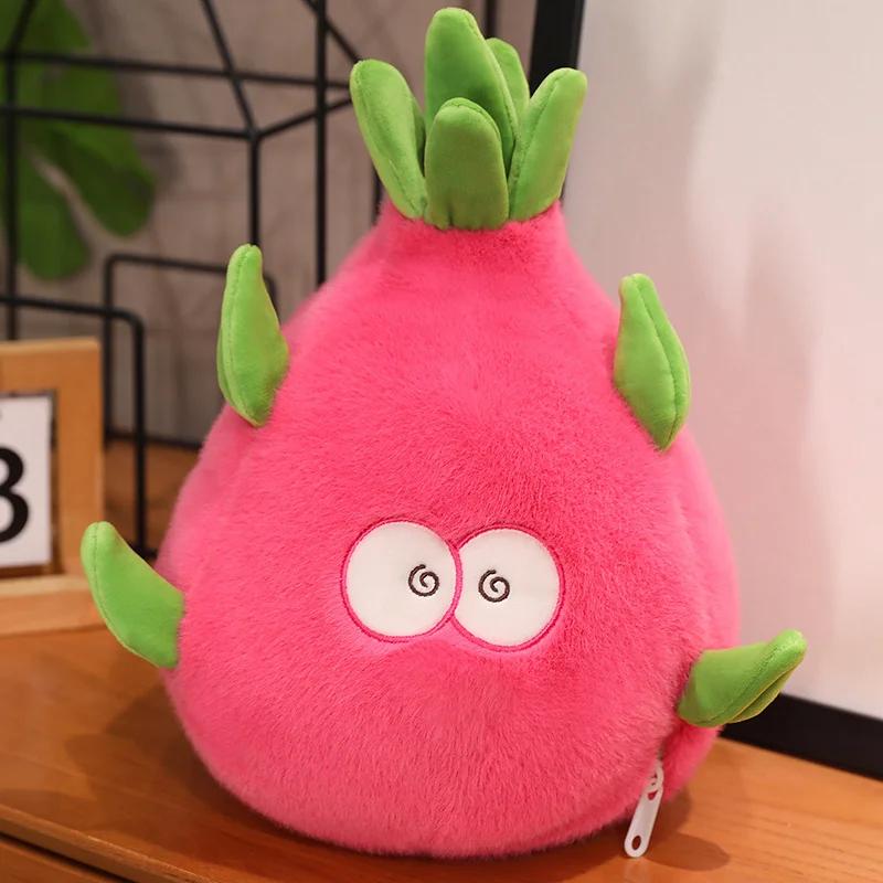 Funny Plush Dragon Change To Dragon Fruit Cute Stuffed Animals Stegosaur Plush Toy Kids Toys