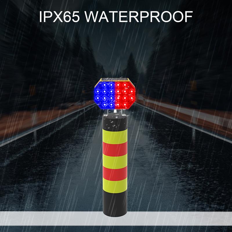 Traffic Light Lamp Traffic Lights Solar-Powered Red Green LED Traffic Signal Energy Saving Warning Lights For Vehicles City