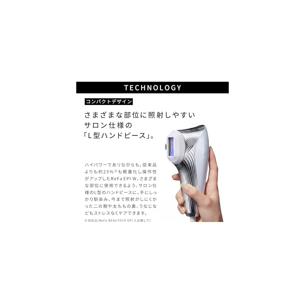 ReFa EPI W Original Shopper Included Facial Massager with Dual Action Technology
