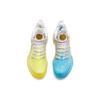 Anta KT7 Pro Gold Ocean Cushioning Anti-Slip And Wear-Resistant Mid-Top Basketball Shoes Men's Blue White Yellow Sneakers 112231101S-1