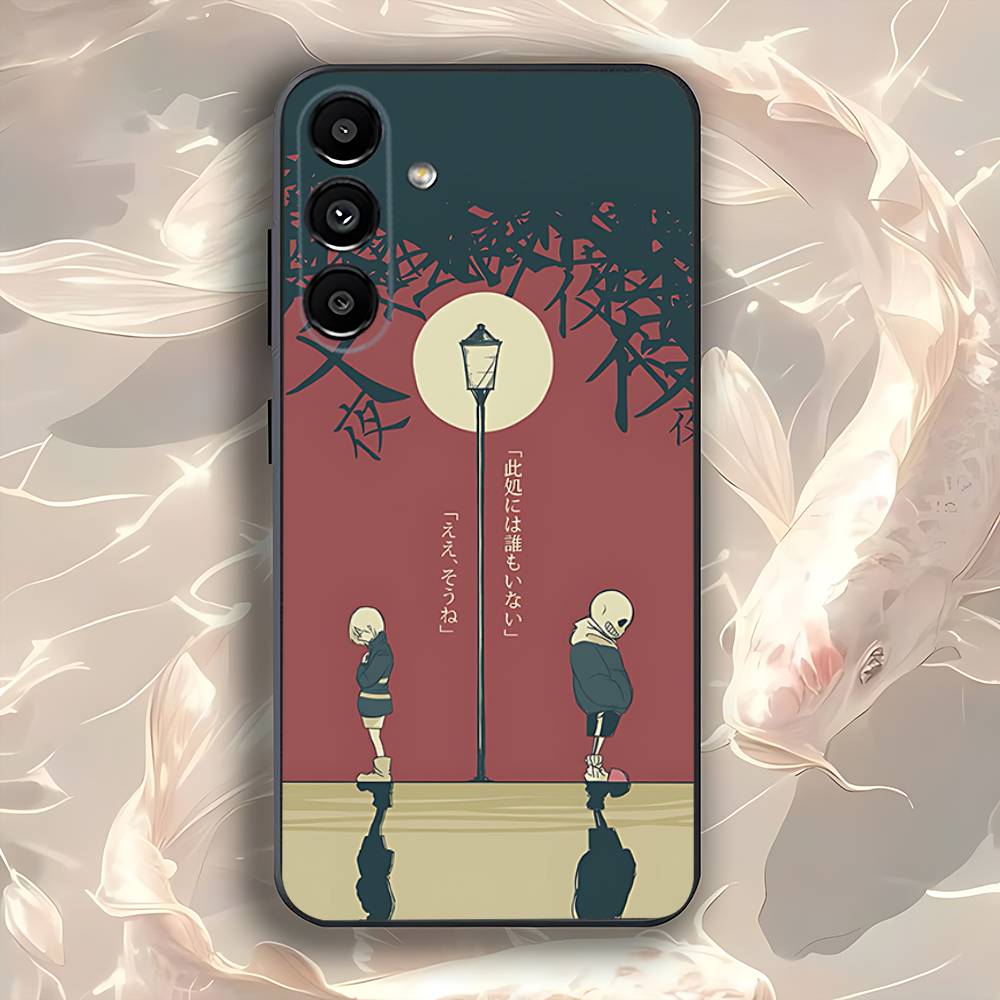 

Game U-Undertale S-Sans For Samsung Galaxy A73,31,32,72,41,53,52,71,22,5G,Note,J7,8,9 Soft Black Phone Case SamsungA53 5G