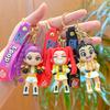 Keychain Cute Anime Rumi Mira Backpack Pendant Keyring Cute Pendant Hanging Charms Fans Birthday Party Gift