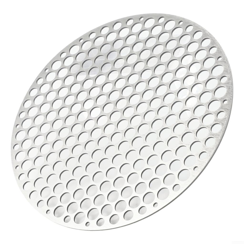 Stainless Steel Roasting Rack Round Mesh BBQ Mat for Charcoal Grilling