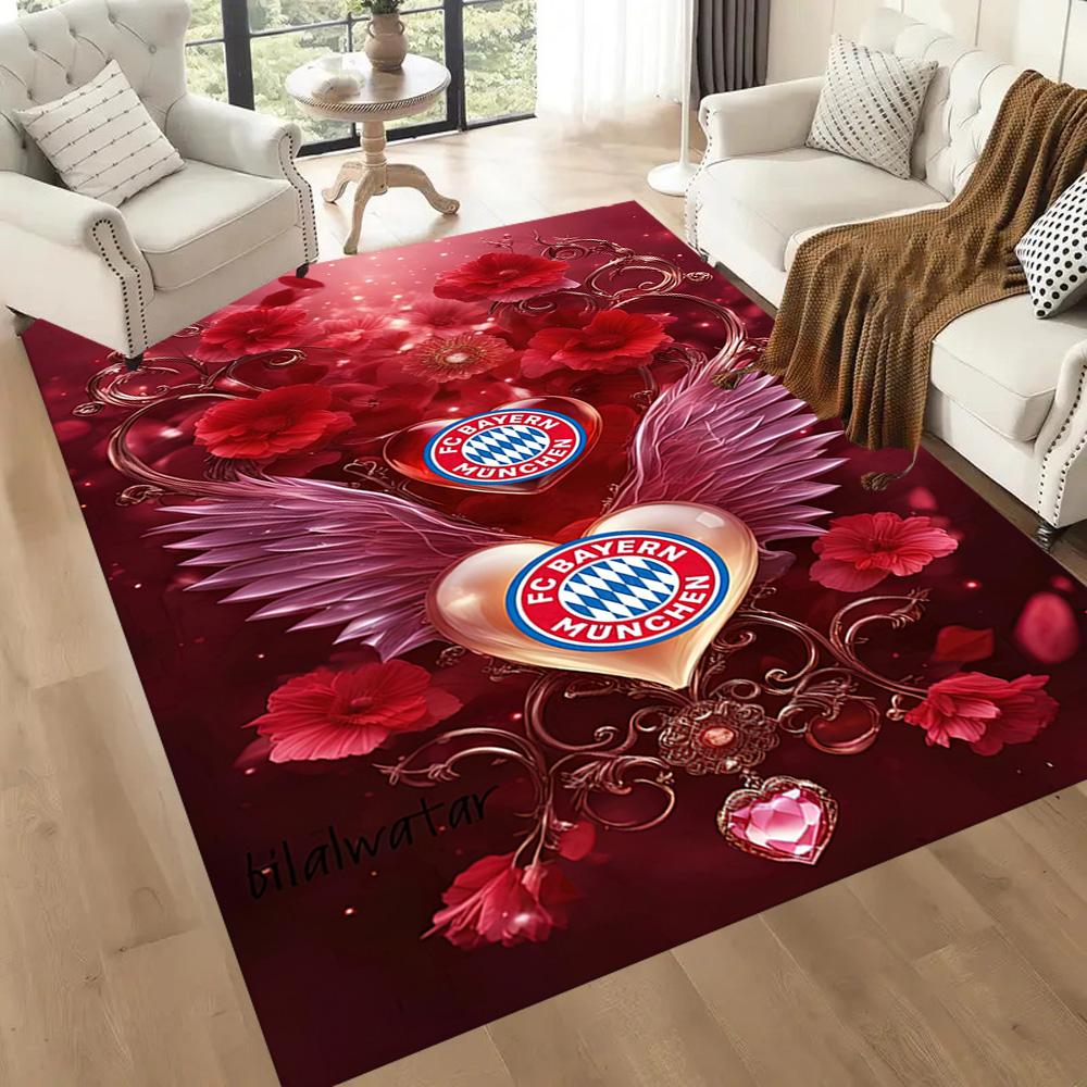 Champion Fc Bayern München Square rugs are a great choice for living rooms, bedrooms, home décor, and as gifts.