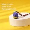Zodiac Animal Copper Bell Keychain Cartoon Animal Keyring Pendant Bag Decor Phone Ornament For Festival Gifts