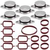 6 peças 33mm Para Kit de Reparo de Tampões de Flap de Redemoinho Diesel