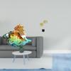 Glass Iron Conch Animal Art Decor Craft Statue Ornament Sculpture for Home Office Desk Cabinet