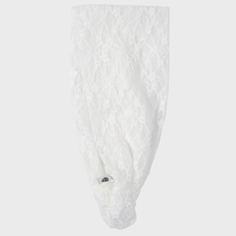 Eireve 2-WAY LACE BANDANA HEADBAND (WHITE)