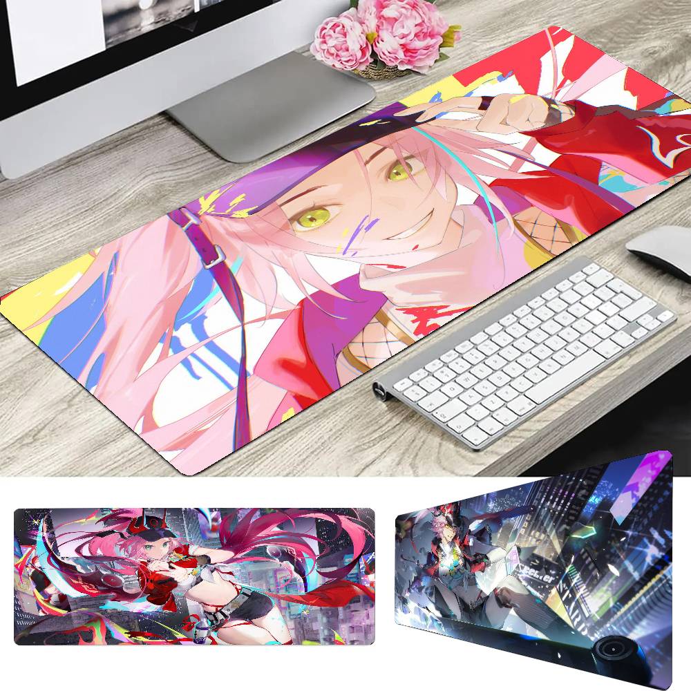 Rapa Animated Game Honkai Star Rail Mousepad Mouse Mat Desk Mat With Pad Gaming Accessories Prime Gaming XXL Keyboard Pad Padd