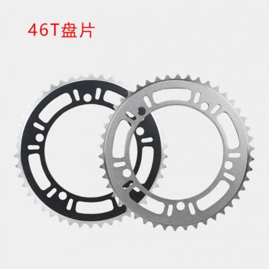 Single Speed Bike Chain Ring, Fixed Gear, Road Track, Folding Bicycle, 130 BCD Fixie, 39 T, 44 T, 46T, 48T, 53T,