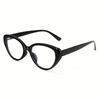 1-Pacs Retro Cat Eye Blue Light Blocking Glasses - Slim Skinny Frame with Advanced Anti-Blue Light Flat Lens