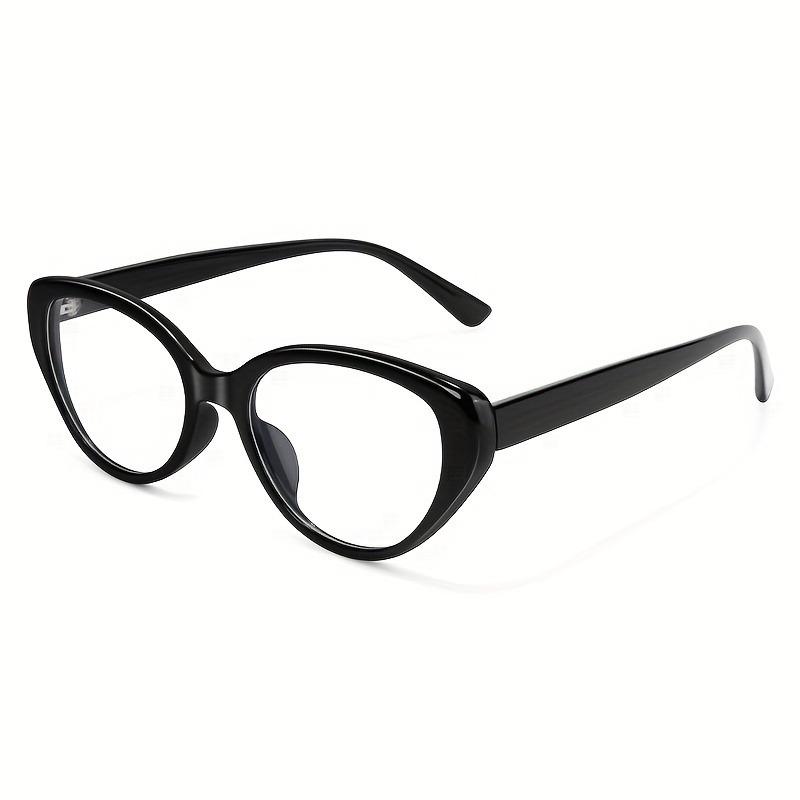 1-Pacs Retro Cat Eye Blue Light Blocking Glasses - Slim Skinny Frame with Advanced Anti-Blue Light Flat Lens