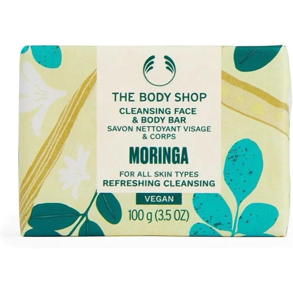The Body Shop Мыло для умывания «Моринга» 100 г Набор из 5 штук