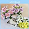 Lily Lifelike Blossom Arrangements For Wedding Venue Decor And Photography Props