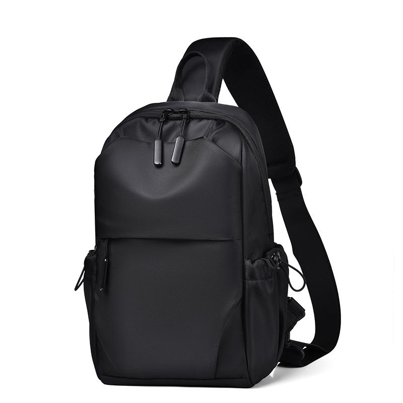 Men's Multifunctional Chest Bag Men's Fashionable Crossbody Bag Multifunctional Shoulder Bag Suitable for Daily Commuting Fitness Cycling