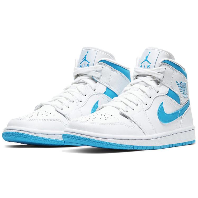New JORDAN 1 Mid Unc Women's BQ6472-114