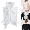 Lace Flower False Collar For Women Sheer Detachable Ruffle Collar Neck Decorative Accessory for Formal Occasion Outfit