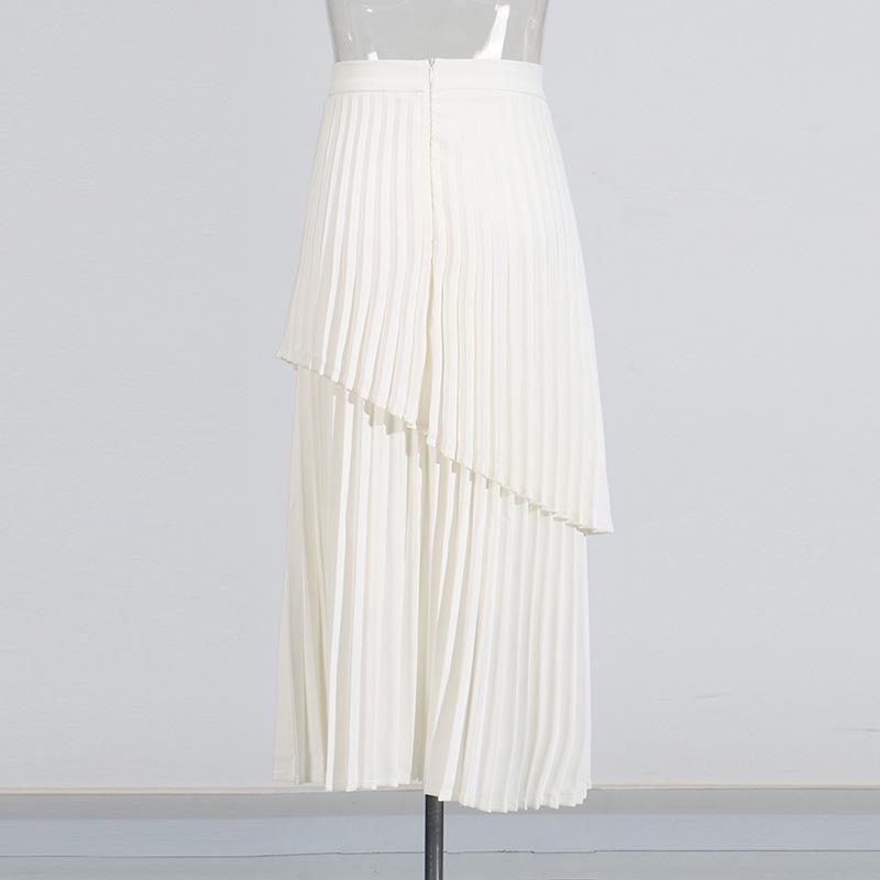 Australský komplet s odhalenými rameny a vysokou plisovanou sukní pro ženy - Kolekce 2025