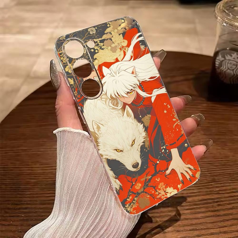 L-L-Inuyasha Phone Case For Samsung Galaxy A71,A70,A52,A51,A40,A30 Transparent Cover