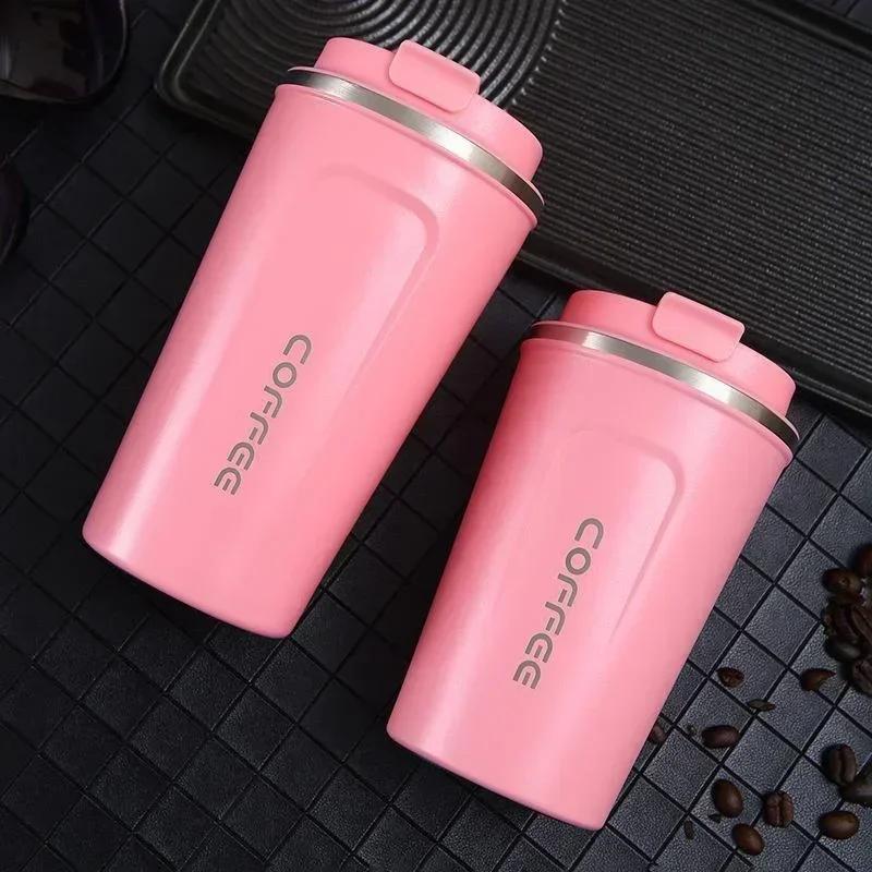 380/510ML Stainless Steel Coffee Mug Leak-Proof Travel Thermo Cup Vacuum Flask Insulated Cup Office Cup