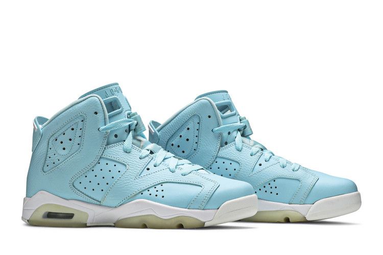 Kids' Sneakers Nike Jordan 6 Retro Pantone (GS) Still Blue/White-White