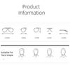 Double Bridge Semi-Frame Sunglasses New Square UV400 Shades for Men Driving Women Fashion Premium Sun Glasses
