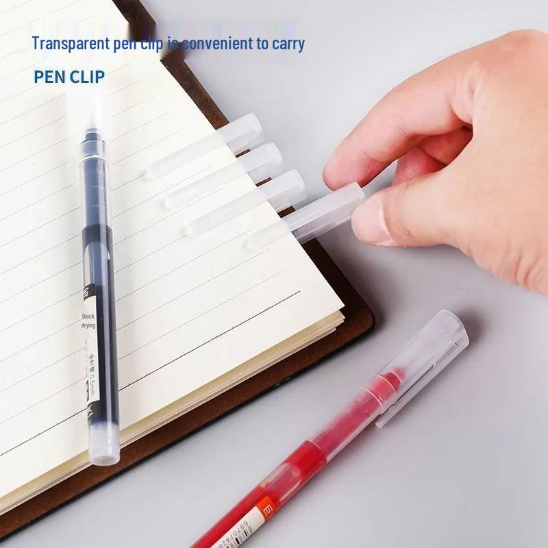 Black Quick-Dry Liquid Ink Needle Point Ballpoint Pen - 0.5mm Signature & Exam Stationery