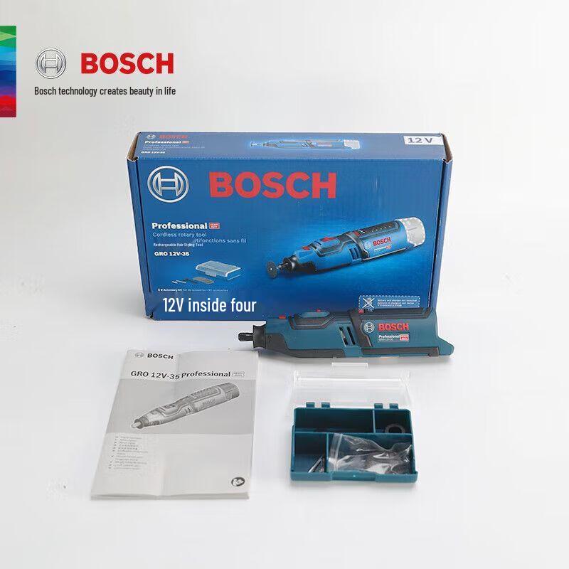 Bosch GRO12V-35 Cordless Rotary Tool CN plug (adapter included)