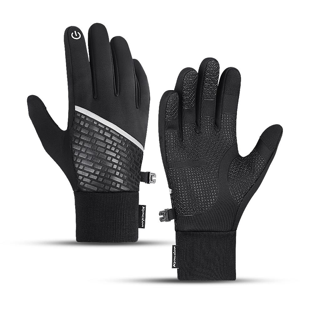 Winter Gloves Warm Touchscreen Full Finger Cycling Gloves Waterproof Sport Gloves Bike Skiing Motorcycle Riding Hiking Gloves
