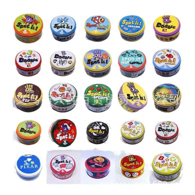 Cross-Border Hot-Selling Dobble English Tabletop Game Cards - Large Quantity & Free Shipping