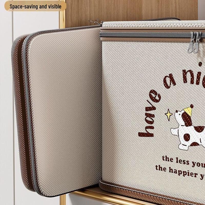 Foldable Fabric Clothes Storage Box
