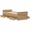 Artisan Oak Bed Frame 193 x 78 x 50 cm Engineered Wood