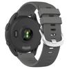 For Garmin Forerunner 265 Silicone Watch Band 22mm Cross Stripe Soft Sport Replacement Watch Strap