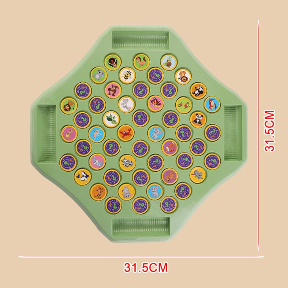 Touch Flip Brain Teaser Chess Board Puzzle Thinking Concentration Bingo Game Kids Gifts