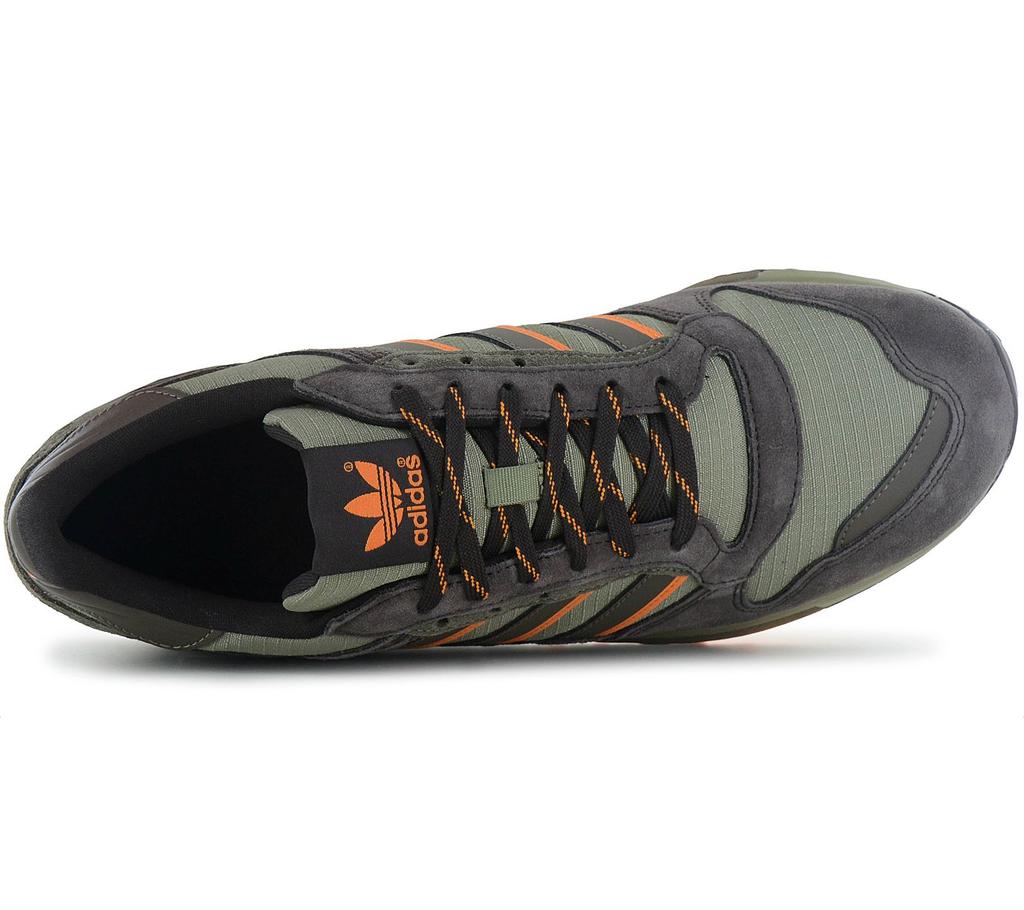 adidas Originals ZX 600 - Herren Sneakers Schuhe Grün-Braun JR8740 ORIGINAL