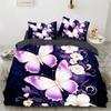 Luxury Bedding Sets 3d Digital Printed Retro Bohemian Butterfly 23pcs High Quality Duvet Cover Set Queen King Size Comforter