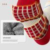 Men's Marathon Running Socks - Thick Terry Bottom, Mid-Calf Length, Ideal for Badminton, Football, and Basketball
