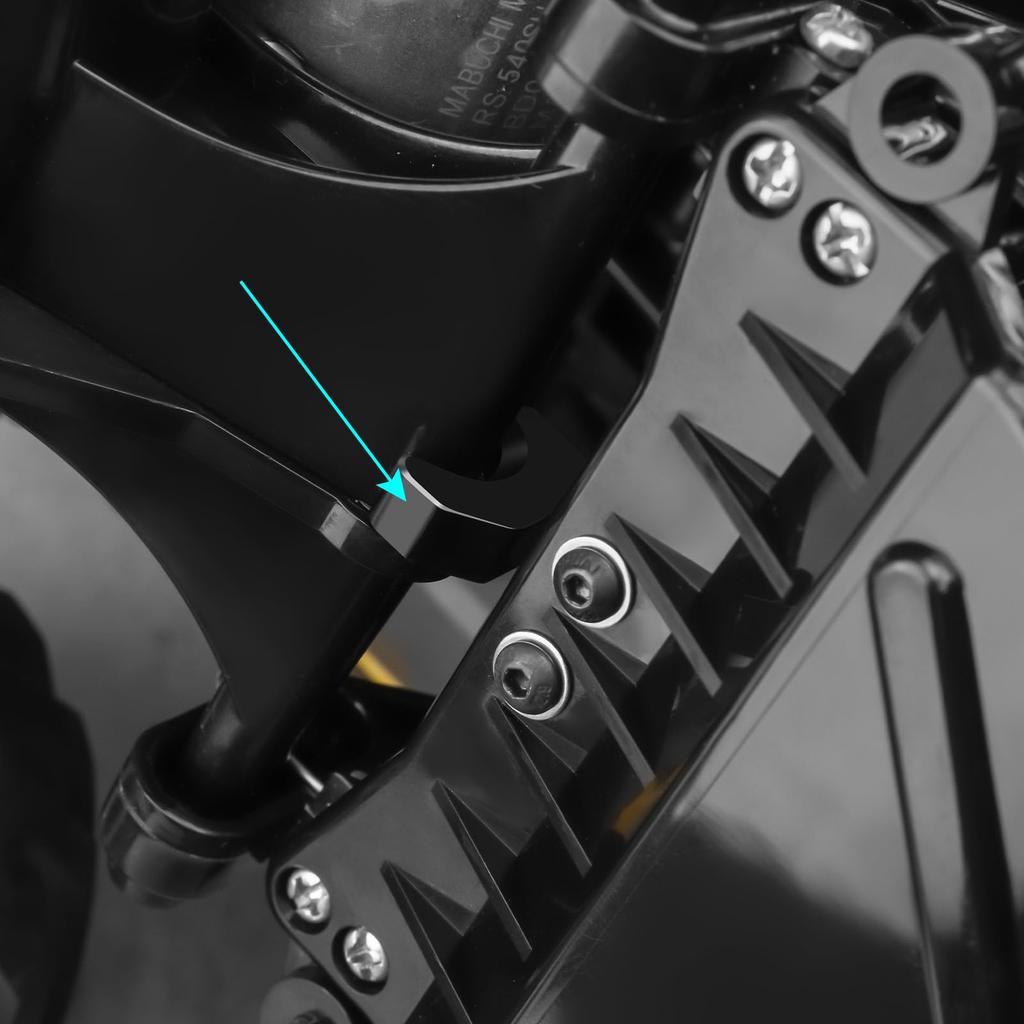 TRZX Aluminum Rear Gearbox Fixed Mount Upgrade Parts for 1/12 Tamiya 57409 Lunchbox RC Car