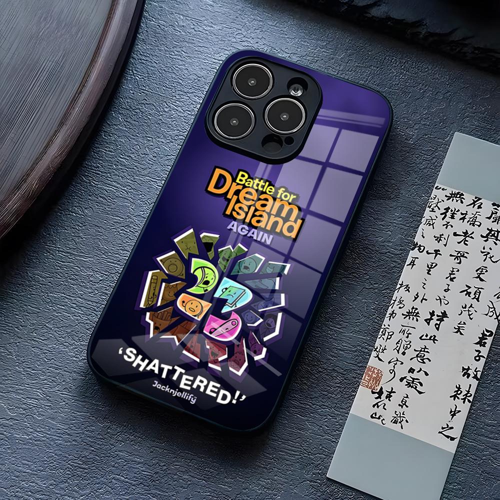 B-Battle For Dream Island Phone Case For IPhone 17 Pro Max 15 Pro 14 12 11 13 Mini X XR XS 16 Plus SE Glass Cover