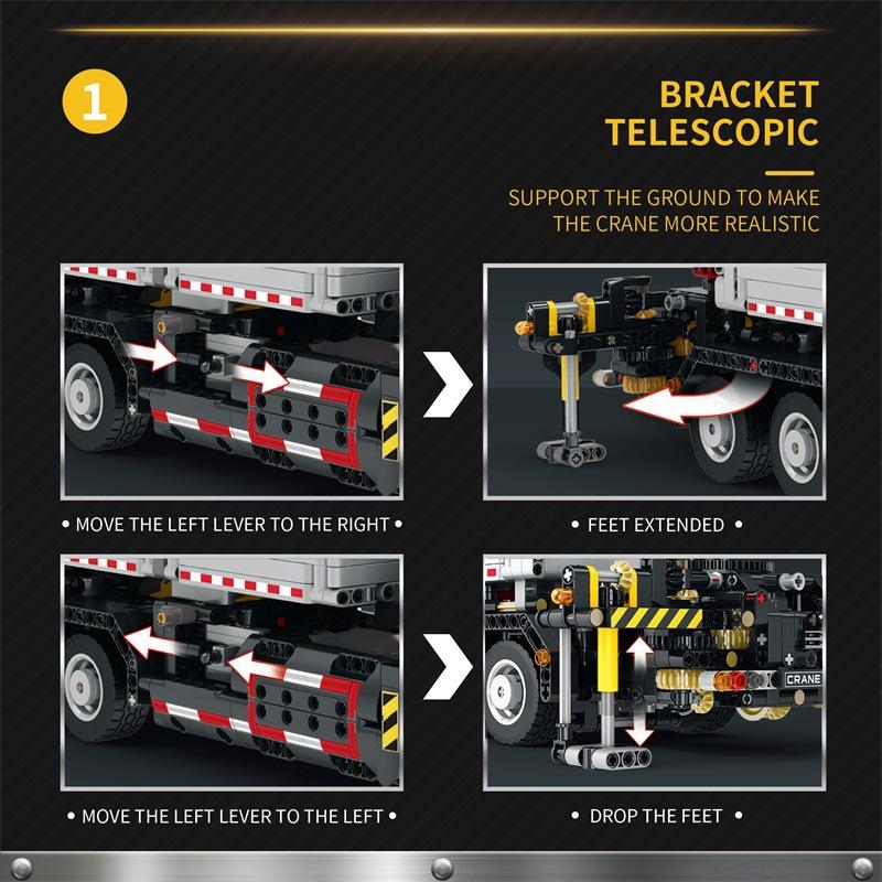 Brand-New First-Class Tech-Styleal Urban-Region First-Class Engineering Superior-Grade Rc Multifunctional First-Class Crane Premium-Quality