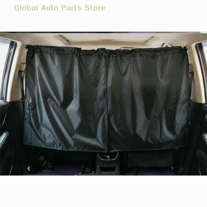 1/2pcs/set Sun Shade Privacy Curtain Taxi Car Isolation Curtain Partition Protection Curtain Commercial Vehicle Car Accessories