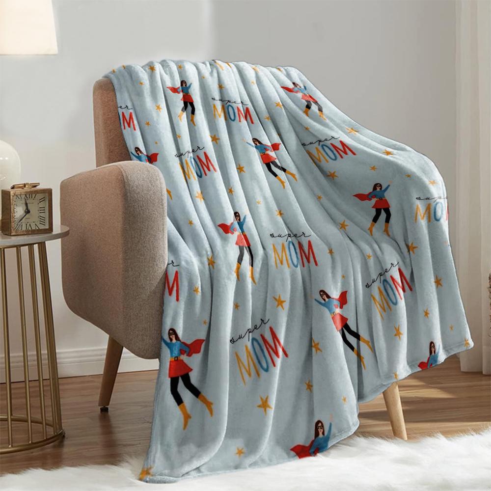 

1PC Pink Love Blanket For Family member Friends Anniversary Birthday Gifts for Festival Gifts Soft Warm Blankets all season use 75x90cm